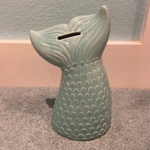 Mermaid tale piggy bank